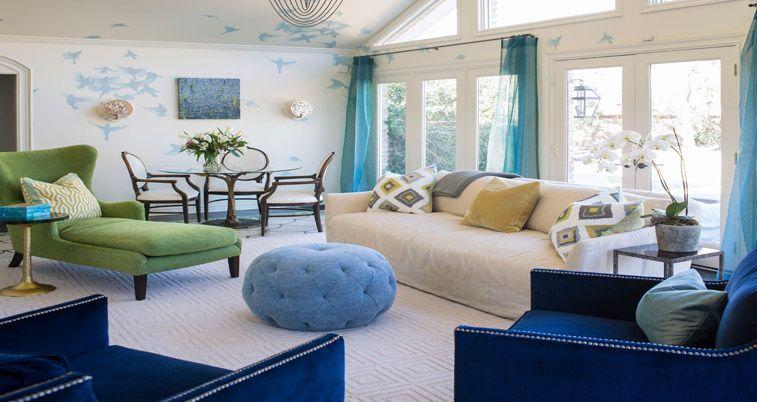 Family friendly design by award-winning interior designer Heather Garrett
