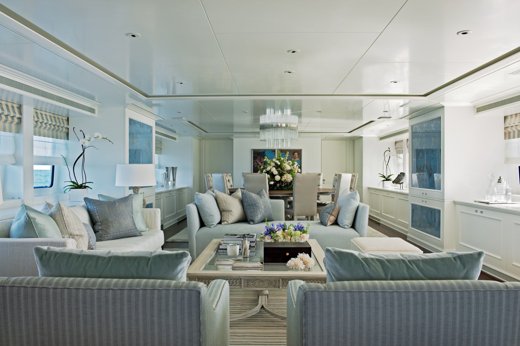 medium sized yacht interior