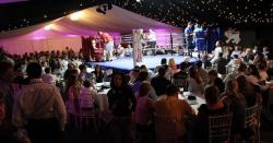 It's a knock out: Charity boxing match